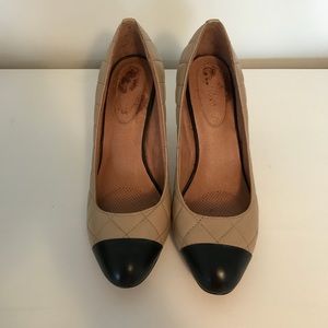 Corso Como quilted leather heels